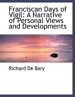 Front cover_Franciscan Days of Vigil
