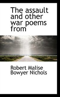 Front cover_The assault and other war poems from
