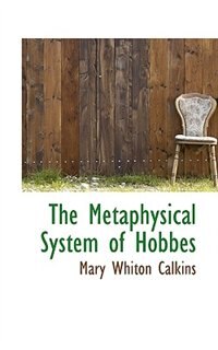 Front cover_The Metaphysical System of Hobbes