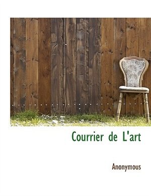 Couverture_Courrier de L'art
