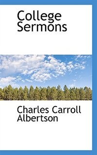 Front cover_College Sermons
