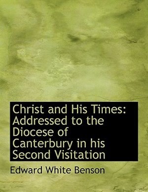 Front cover_Christ and His Times