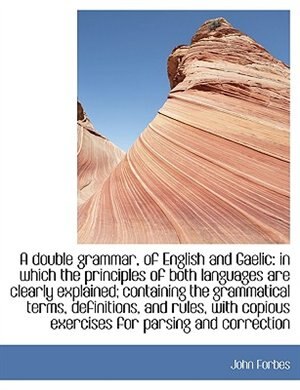 Couverture_A double grammar, of English and Gaelic