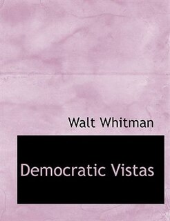 Democratic Vistas