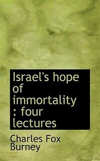 Front cover_Israel's hope of immortality
