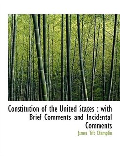 Front cover_Constitution of the United States