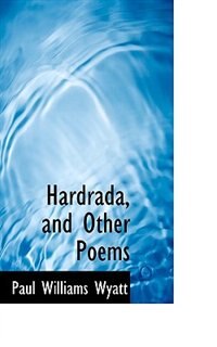 Couverture_Hardrada, And Other Poems