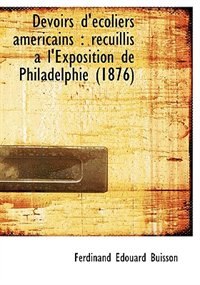 Front cover_Devoirs D'ecoliers Americains