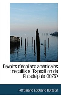Couverture_Devoirs D'ecoliers Americains