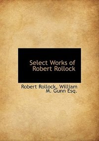 Front cover_Select Works Of Robert Rollock