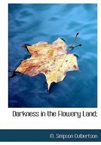 Front cover_Darkness In The Flowery Land;