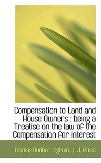 Front cover_Compensation To Land And House Owners