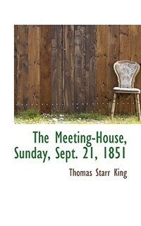 Couverture_The Meeting-house, Sunday, Sept. 21, 1851