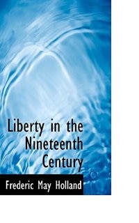 Couverture_Liberty In The Nineteenth Century