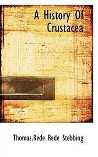 Couverture_A History Of Crustacea