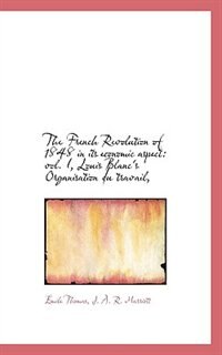 Couverture_The French Revolution Of 1848 In Its Economic Aspect