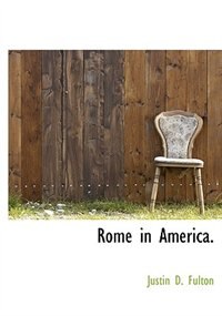 Front cover_Rome In America.