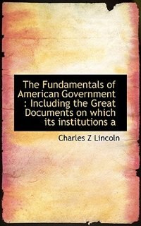 Couverture_The Fundamentals Of American Government