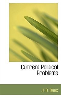Front cover_Current Political Problems