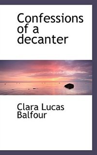 Front cover_Confessions Of A Decanter