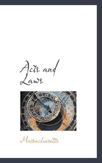 Front cover_Acts And Laws
