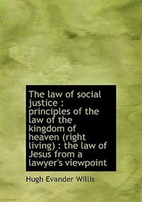 Front cover_The Law Of Social Justice