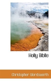 Front cover_Holly Biblle