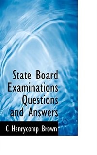 State Board Examinations Questions And Answers