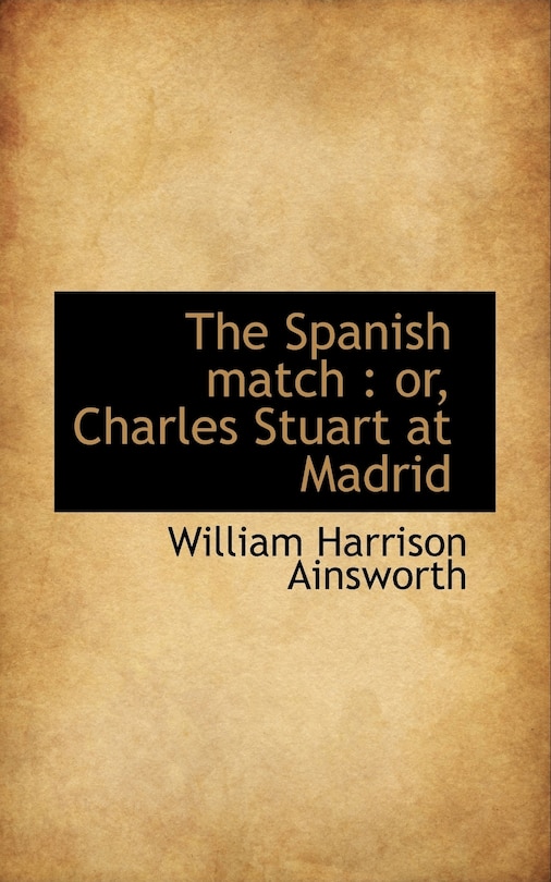 Front cover_The Spanish Match