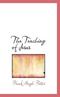 Front cover_The Teaching Of Jesus