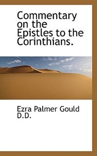 Front cover_Commentary On The Epistles To The Corinthians.