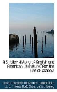 Couverture_A Smaller History Of English And American Literature