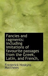 Front cover_Fancies And Ragments
