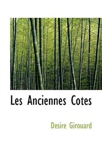 Couverture_Les Anciennes Cotes
