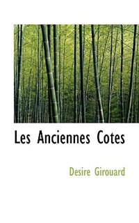 Couverture_Les Anciennes Cotes