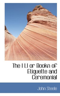 Front cover_The I Li Or Bookn Of Etiquette And Ceremonial