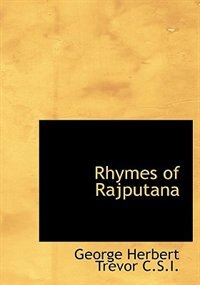 Front cover_Rhymes Of Rajputana
