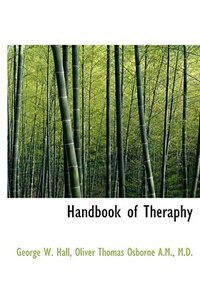 Couverture_Handbook Of Theraphy