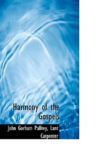Front cover_Harmony Of The Gospels