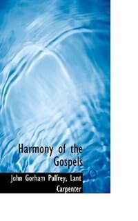 Front cover_Harmony Of The Gospels