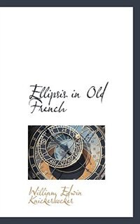 Couverture_Ellipsis In Old French
