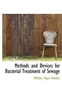 Front cover_Methods And Devices For Bacterial Treatment Of Sewage