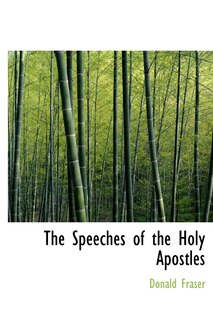 Couverture_The Speeches Of The Holy Apostles