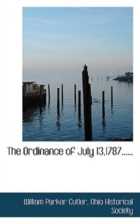 Couverture_The Ordinance Of July 13,1787......
