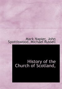 Front cover_History Of The Church Of Scotland,
