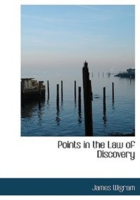 Couverture_Points In The Law Of Discovery