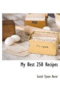 Couverture_My Best 250 Recipes