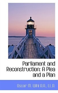 Couverture_Parliament And Reconstruction