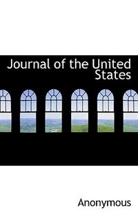 Front cover_Journal Of The United States