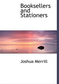 Front cover_Booksellers And Stationers